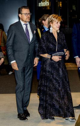 04-02-2026 Hague Prince Constantijn and Princess Laurentien attended the opening of the twentieth anniversary edition of the Holland Dance Festival at Amare in The Hague. Â  Copyright: xPPEx