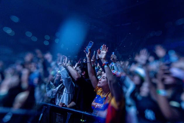 Danny Ocean performs at the Movistar Arena The singer Danny Ocean during his concert at the Movistar Arena, on February 4, 2026, in Madrid Spain Daniel Alejandro Morales Reyes, known by his stage name Danny Ocean, is a Venezuelan singer, songwriter, producer and graphic designer of Hispanic music, reggaeton, dancehall and moombahton, Venezuelan producer and graphic designer of hispanic music, reggaeton, dancehall and moombahton. He will perform in Madrid with his Babylon Club Tour on February 4 and 5, 2026 04 FEBRUARY 2026 MUSIC MUSIC SINGER CONCI ARTE CULTURA REGUETÓN Madrid Madrid Spain  Copyright: xRicardoxRubiox 7266609