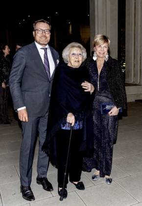Den Haag, The Netherlands, 2026-02-04 19:19:04 THE HAGUE, February 14, 2026, Amare. Princess Beatrix, Prince Constantijn, and Princess Laurentien attend the opening of the twentieth anniversary edition of the Holland Dance Festival at Amare in The Hague. The Netherlands Dance Theater will perform the opening performance, which includes both new work by choreographer Jan Martens and a presentation by Marcos Morau (Horses). PHOTO: NLBeeld POOL Nieboer Credit: NL Beeld Patrick van Emst  Copyright: xx x