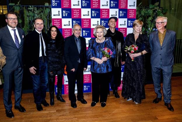 Den Haag, The Netherlands, 2026-02-04 21:11:24 THE HAGUE, February 14, 2026, Amare. Princess Beatrix, Prince Constantijn, and Princess Laurentien attend the opening of the twentieth anniversary edition of the Holland Dance Festival at Amare in The Hague. The Netherlands Dance Theater will perform the opening performance, which includes both new work by choreographer Jan Martens and a presentation by Marcos Morau (Horses). PHOTO: NLBeeld POOL Nieboer Credit: NL Beeld Patrick van Emst  Copyright: xx x