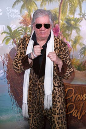 Claude Oliver Rudolph at the PROMIS UNTER PALMEN season premiere at Cinenova in Cologne on 04 02 2026