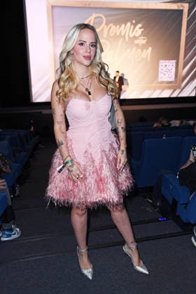 Gina Beckmann at the PROMIS UNTER PALMEN season premiere at Cinenova in Cologne on 04 02 2026