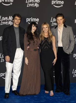 Love Me Love Me Premiere ROME, ITALY - FEBRUARY 4 :( L-R ) Pepe Barroso Silva, Stefania S., Mia Jenkins and Luca Melucci attend the Love Me Love Me premiere at Auditorium Parco della Musica on February 4, 2026 in Rome, Italy. Love Me Love Me is the Italian Prime Original young adult romance filmed in english, based on the phenomenal debut novel by Stefania S. Primo Barol Anadolu Rome Italy. Editorial use only. Please get in touch for any other usage.  Copyright: x2026xAnadoluxPrimoxBarolx
