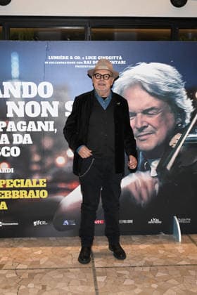 Milan, Preview of the Film Andando Dove Non So (Going Where I Don t Know), Mauro Pagani s life on the run. Pictured: Mauro Pagani  Copyright: xSimonexComix xipa-agency.netx xComi Terenghix IPA_Agency_IPA70976644
