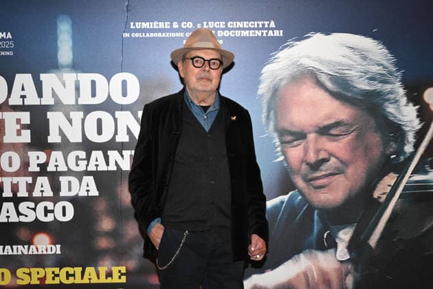 Milan, Preview of the Film Andando Dove Non So (Going Where I Don t Know), Mauro Pagani s life on the run. Pictured: Mauro Pagani  Copyright: xSimonexComix xipa-agency.netx xComi Terenghix IPA_Agency_IPA70976654