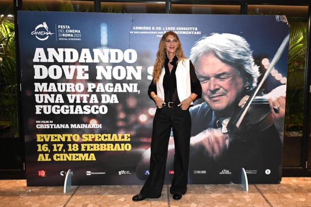 Milan, Preview of the Film Andando Dove Non So (Going Where I Don t Know), Mauro Pagani s life on the run. Pictured is Cristiana Mainardi.  Copyright: xSimonexComix xipa-agency.netx xComi Terenghix IPA_Agency_IPA70976690