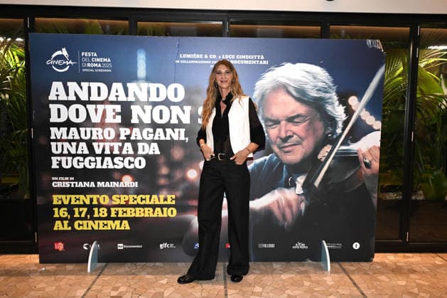 Milan, Preview of the Film Andando Dove Non So (Going Where I Don t Know), Mauro Pagani s life on the run. Pictured is Cristiana Mainardi.  Copyright: xSimonexComix xipa-agency.netx xComi Terenghix IPA_Agency_IPA70976691