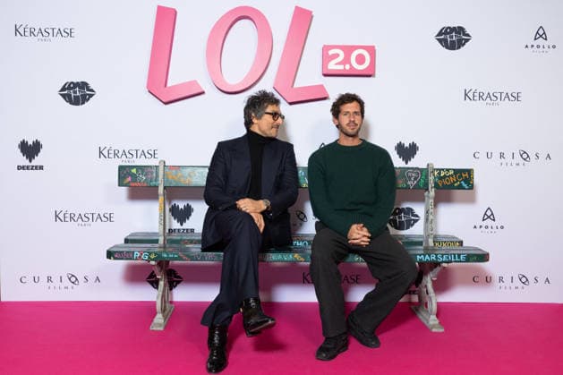 LOL 2.0 Paris Film Premiere Vincent Elbaz, Victor Belmondo attends LOL 2.0 Paris Film Premiere at Le Grand REX on February 05, 2026 in Paris, France. Photo by Nasser Berzane ABACAPRESS.COM Paris France  Copyright: xBerzanexNasser ABACAx