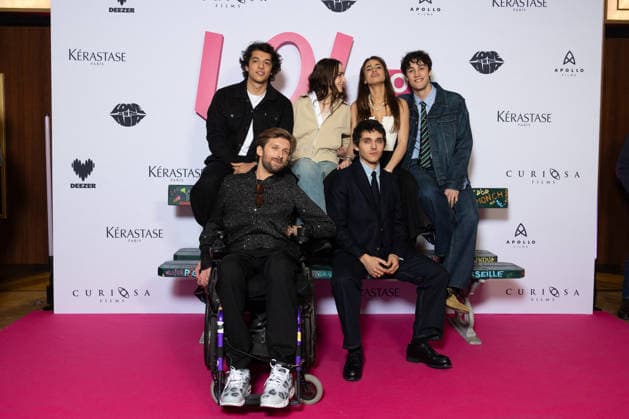 LOL 2.0 Paris Film Premiere Oscar Al Hafiane, Théo Delincak, Isaline Prevost Radeff, Théo Augier, Thais Alessandrin, Nathan Japy attends LOL 2.0 Paris Film Premiere at Le Grand REX on February 05, 2026 in Paris, France. Photo by Nasser Berzane ABACAPRESS.COM Paris France  Copyright: xBerzanexNasser ABACAx