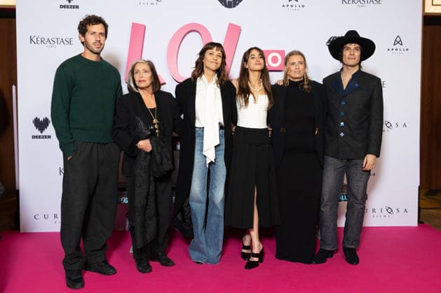LOL 2.0 Paris Film Premiere Victor Belmondo , Francoise Fabian, Sophie Marceau, Thais Alessandrin, Lisa Azuelos, Jeremy Kapone attends LOL 2.0 Paris Film Premiere at Le Grand REX on February 05, 2026 in Paris, France. Photo by Nasser Berzane ABACAPRESS.COM Paris France  Copyright: xBerzanexNasser ABACAx