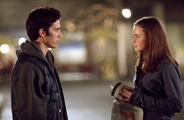 RECORD DATE NOT STATED Gilmore Girls (Episode: Nick & Nora Sid & Nancy) Milo Ventimiglia, Alexis Bledel 2001 Photo by Ron Batzdorff EDITORIAL USE ONLY  Copyright: x