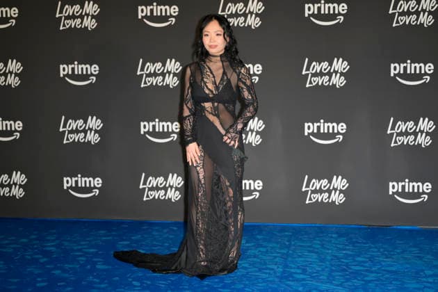 Love Me Love Me blu carpet in Rome, Italy - 04 Feb 2026 Andrea Guo attends the blu carpet of Prime Video movie Love Me Love Me at Auditorium Parco della Musica. Rome Italy Copyright: xMarioxCartellix xSOPAxImagesx _DSC1788