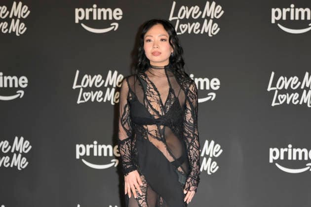 Love Me Love Me blu carpet in Rome, Italy - 04 Feb 2026 Andrea Guo attends the blu carpet of Prime Video movie Love Me Love Me at Auditorium Parco della Musica. Rome Italy Copyright: xMarioxCartellix xSOPAxImagesx _DSC1789