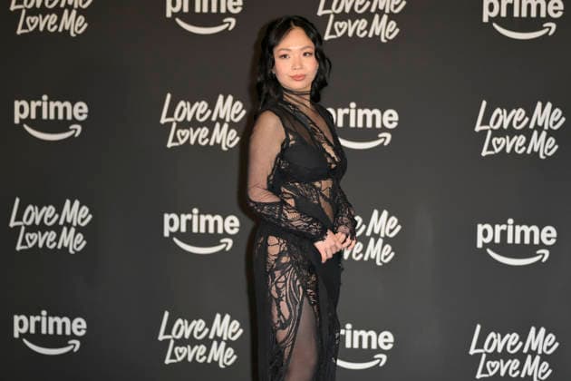 Love Me Love Me blu carpet in Rome, Italy - 04 Feb 2026 Andrea Guo attends the blu carpet of Prime Video movie Love Me Love Me at Auditorium Parco della Musica. Rome Italy Copyright: xMarioxCartellix xSOPAxImagesx _DSC1792