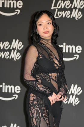 Love Me Love Me blu carpet in Rome, Italy - 04 Feb 2026 Andrea Guo attends the blu carpet of Prime Video movie Love Me Love Me at Auditorium Parco della Musica. Rome Italy Copyright: xMarioxCartellix xSOPAxImagesx _DSC1793