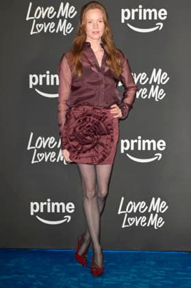 Love Me Love Me blu carpet in Rome, Italy - 04 Feb 2026 Elizabeth Kinnear attends the blu carpet of Prime Video movie Love Me Love Me at Auditorium Parco della Musica. Rome Italy Copyright: xMarioxCartellix xSOPAxImagesx _DSC1867