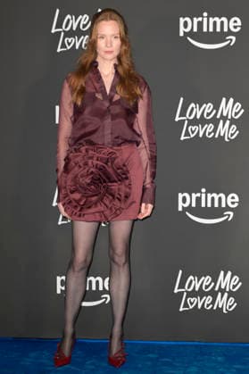 Love Me Love Me blu carpet in Rome, Italy - 04 Feb 2026 Elizabeth Kinnear attends the blu carpet of Prime Video movie Love Me Love Me at Auditorium Parco della Musica. Rome Italy Copyright: xMarioxCartellix xSOPAxImagesx _DSC1889