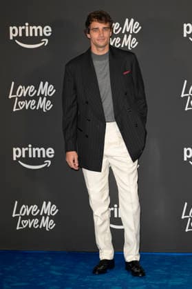 Love Me Love Me blu carpet in Rome, Italy - 04 Feb 2026 Pepe Barroso attends the blu carpet of Prime Video movie Love Me Love Me at Auditorium Parco della Musica. Rome Italy Copyright: xMarioxCartellix xSOPAxImagesx _DSC1987