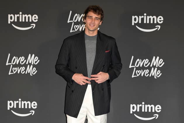 Love Me Love Me blu carpet in Rome, Italy - 04 Feb 2026 Pepe Barroso attends the blu carpet of Prime Video movie Love Me Love Me at Auditorium Parco della Musica. Rome Italy Copyright: xMarioxCartellix xSOPAxImagesx _DSC2007