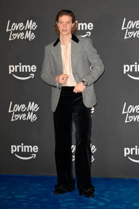 Love Me Love Me blu carpet in Rome, Italy - 04 Feb 2026 Luca Melucci attends the blu carpet of Prime Video movie Love Me Love Me at Auditorium Parco della Musica. Rome Italy Copyright: xMarioxCartellix xSOPAxImagesx _DSC2027