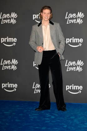 Love Me Love Me blu carpet in Rome, Italy - 04 Feb 2026 Luca Melucci attends the blu carpet of Prime Video movie Love Me Love Me at Auditorium Parco della Musica. Rome Italy Copyright: xMarioxCartellix xSOPAxImagesx _DSC2032