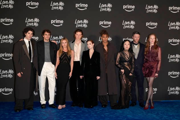 Love Me Love Me blu carpet in Rome, Italy - 04 Feb 2026 Cast of the movie attend the blu carpet of Prime Video movie Love Me Love Me at Auditorium Parco della Musica. Rome Italy Copyright: xMarioxCartellix xSOPAxImagesx _DSC6384