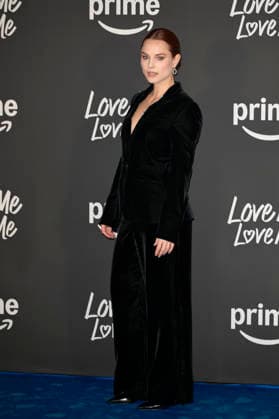 February 4, 2026, Rome, Italy: Vanessa Donghi attends the blu carpet of Prime Video movie Love Me Love Me at Auditorium Parco della Musica. Rome Italy - ZUMAs197 20260204_aaa_s197_219 Copyright: xMarioxCartellix