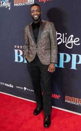 February 4, 2026, Bronx, New York, USA: Alusain Al G Sillah attends Mary J Blige Presents Be Happy premiere screening at Hearst Tower in New York, NY on February 4, 2026. Bronx USA - ZUMAr339 20260204_znp_r339_048 Copyright: xLevxRadinx
