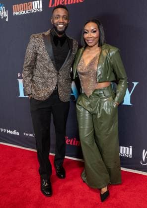 February 4, 2026, Bronx, New York, USA: Alusain Al G Sillah and Angela White attend Mary J Blige Presents Be Happy premiere screening at Hearst Tower in New York, NY on February 4, 2026. Bronx USA - ZUMAr339 20260204_znp_r339_051 Copyright: xLevxRadinx