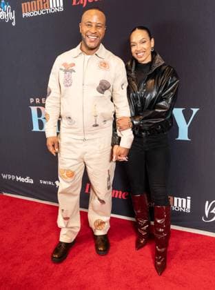 February 4, 2026, Bronx, New York, USA: Devon Franklin and Maria Castillo Franklin attend Mary J Blige Presents Be Happy premiere screening at Hearst Tower in New York, NY on February 4, 2026. Bronx USA - ZUMAr339 20260204_znp_r339_058 Copyright: xLevxRadinx