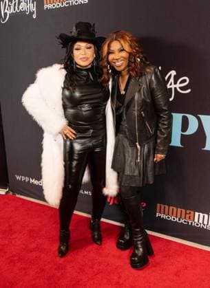 February 4, 2026, Bronx, New York, USA: Tisha Campbell and Mona Scott-Young attend Mary J Blige Presents Be Happy premiere screening at Hearst Tower in New York, NY on February 4, 2026. Bronx USA - ZUMAr339 20260204_znp_r339_068 Copyright: xLevxRadinx