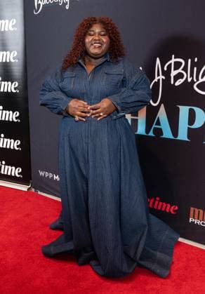 February 4, 2026, Bronx, New York, USA: Gabourey Sidibe attends Mary J Blige Presents Be Happy premiere screening at Hearst Tower in New York, NY on February 4, 2026. Bronx USA - ZUMAr339 20260204_znp_r339_072 Copyright: xLevxRadinx