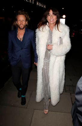 Davina McCall Davina McCall™s and her hairstylist husband Michael Douglas, looked smitten and full of laughter having one and award the loved up pair are seen leaving The Broadcast Awards after show party London, England. FEBRUARY 04 2026:, Credit:Smart Pictures Avalon  Copyright: xSmartxPicturesx xAvalonx 1072153336
