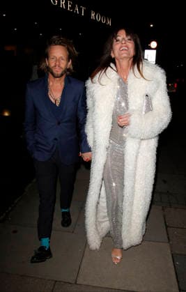 Davina McCall Davina McCall™s and her hairstylist husband Michael Douglas, looked smitten and full of laughter having one and award the loved up pair are seen leaving The Broadcast Awards after show party London, England. FEBRUARY 04 2026:, Credit:Smart Pictures Avalon  Copyright: xSmartxPicturesx xAvalonx 1072153341