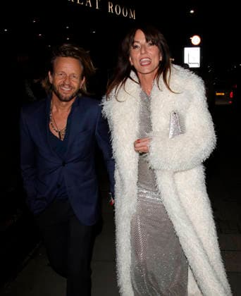 Davina McCall Davina McCall™s and her hairstylist husband Michael Douglas, looked smitten and full of laughter having one and award the loved up pair are seen leaving The Broadcast Awards after show party London, England. FEBRUARY 04 2026:, Credit:Smart Pictures Avalon  Copyright: xSmartxPicturesx xAvalonx 1072153346