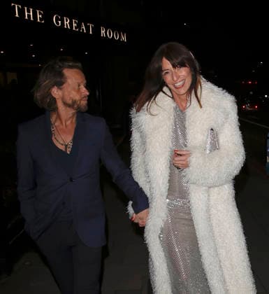 Davina McCall Davina McCall™s and her hairstylist husband Michael Douglas, looked smitten and full of laughter having one and award the loved up pair are seen leaving The Broadcast Awards after show party London, England. FEBRUARY 04 2026:, Credit:Smart Pictures Avalon  Copyright: xSmartxPicturesx xAvalonx 1072153367