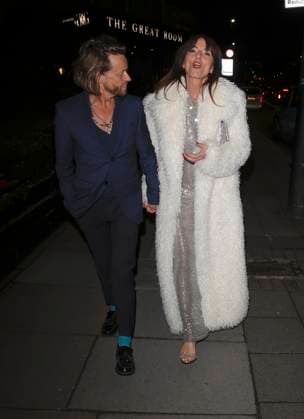 Davina McCall Davina McCall™s and her hairstylist husband Michael Douglas, looked smitten and full of laughter having one and award the loved up pair are seen leaving The Broadcast Awards after show party London, England. FEBRUARY 04 2026:, Credit:Smart Pictures Avalon  Copyright: xSmartxPicturesx xAvalonx 1072153387