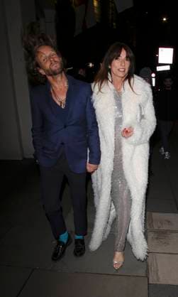 Davina McCall Davina McCall™s and her hairstylist husband Michael Douglas, looked smitten and full of laughter having one and award the loved up pair are seen leaving The Broadcast Awards after show party London, England. FEBRUARY 04 2026:, Credit:Smart Pictures Avalon  Copyright: xSmartxPicturesx xAvalonx 1072153400