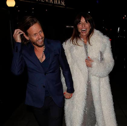 Davina McCall Davina McCall™s and her hairstylist husband Michael Douglas, looked smitten and full of laughter having one and award the loved up pair are seen leaving The Broadcast Awards after show party London, England. FEBRUARY 04 2026:, Credit:Smart Pictures Avalon  Copyright: xSmartxPicturesx xAvalonx 1072153445