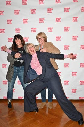 8th Trophees mediaClub Elles - Paris Maitena Biraben, Elsa Wolinski and Ariane Massenet attending the 8th ceremony of the Trophees mediaClub’Elles, held at Hotel de Lassay (French National Assembly), in Paris, France, on February 4th, 2026. Photo by Mireille Ampilhac ABACAPRESS.COM Paris France  Copyright: xAmpilhacxMireille ABACAx