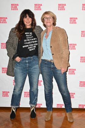 8th Trophees mediaClub Elles - Paris Elsa Wolinski and Ariane Massenet attending the 8th ceremony of the Trophees mediaClub’Elles, held at Hotel de Lassay (French National Assembly), in Paris, France, on February 4th, 2026. Photo by Mireille Ampilhac ABACAPRESS.COM Paris France  Copyright: xAmpilhacxMireille ABACAx