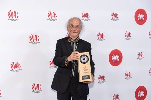 Hans Kusters pictured during the 18th edition of the MIA s, Music Industry Awards, award show, in Brussels, Wednesday 04 February 2026. The MIA awards are handed out by the VRT and VI.BE.  JAMESxARTHURxGEKIERE 161169563