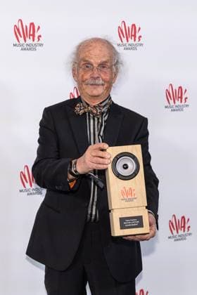 Hans Kusters pictured during the 18th edition of the MIA s, Music Industry Awards, award show, in Brussels, Wednesday 04 February 2026. The MIA awards are handed out by the VRT and VI.BE.  JAMESxARTHURxGEKIERE 161169597