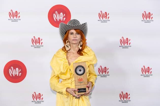 Singer Axelle Red (Fabienne Demal) pictured during the 18th edition of the MIA s, Music Industry Awards, award show, in Brussels, Wednesday 04 February 2026. The MIA awards are handed out by the VRT and VI.BE.  JAMESxARTHURxGEKIERE 161169758