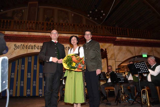 Albert Fueracker Finance Minister Utte Dr Joerg Lehmann New State Court Braeuhaus Director Munich 04 02 2026 Court Braeuhaus Takeover New State Court Braeuhaus Director Dr Joerg Lehmann Photo Munich