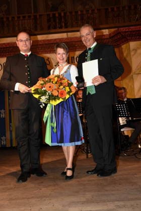 Albert Fueracker Minister of Finance Irmgard Dr Michael Moeller State Court Brewery Director a D Munich 04 02 2026 Court Brewery Takeover New State Court Brewery Director Dr Joerg Lehmann Photo Munich