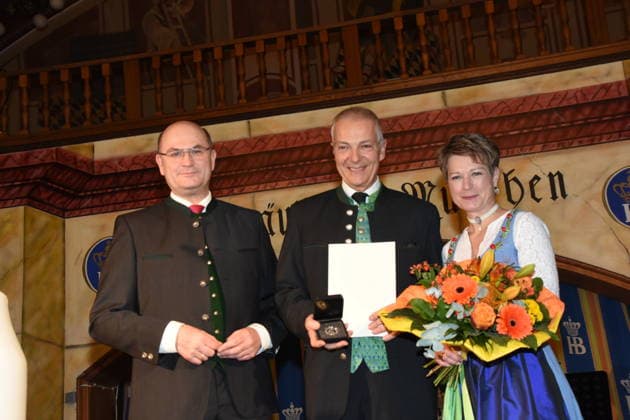 Albert Fueracker Minister of Finance Dr Michael Irmgard Moeller State Court Braeuhaus Director a D Munich 04 02 2026 Court Braeuhaus Takeover New State Court Braeuhaus Director Dr Joerg Lehmann Photo Munich