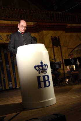Albert Fueracker Minister of Finance Munich 04 02 2026 Hofbraeuhaus Uebernahme Neuer Staatlicher Hofbreaeuhauses Direktor Dr. Joerg Lehmann Photo Munich