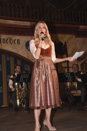 Katja Wunderlich TV Presenter Munich 04 02 2026 Hofbraeuhaus Takeover New State Court Brewery Director Dr. Joerg Lehmann Photo Munich