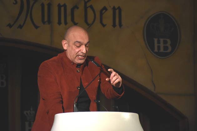 Diango Asuel cabaret artist Munich 04 02 2026 Hofbraeuhaus Uebernahme Neuer Staatlicher Hofbreaeuhauses Direktor Dr. Joerg Lehmann Foto Muenchen